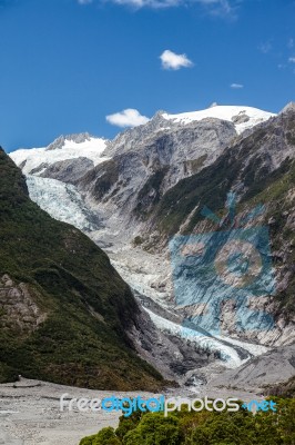 Franz Joseph Glacier Stock Photo