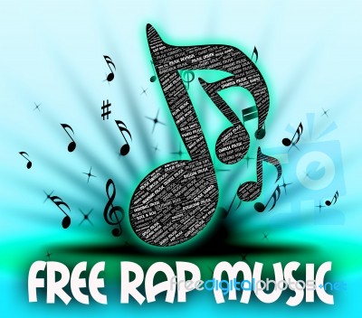 Free Rap Music Shows No Cost And Acoustic Stock Image