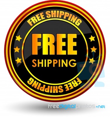 Free Shipping Stock Image