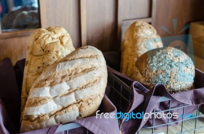 French Bread Stock Photo