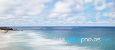 Frenchmans Beach On Stradbroke Island, Queensland Stock Photo
