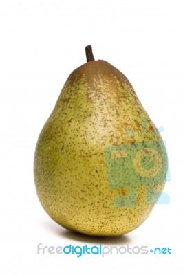 Fresh And Healthy Rock Pear Stock Photo