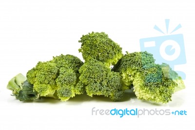 Fresh Broccoli Stock Photo