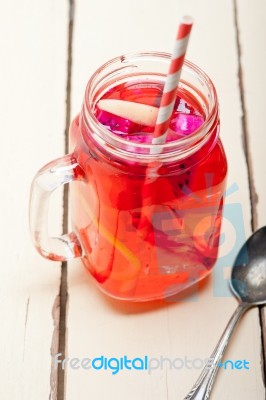 Fresh Fruit Punch Drink Stock Photo Fresh Fruit Punch Drink Stock Photo