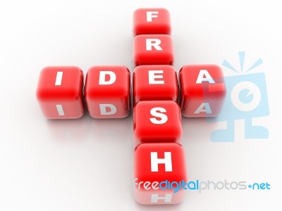 Fresh Idea Stock Image