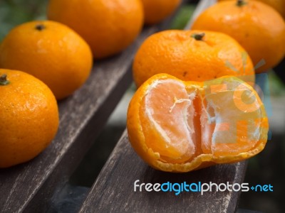 Fresh Orange Stock Photo