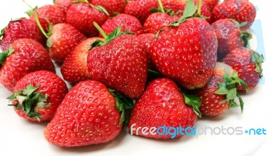 Fresh Strawberry Stock Photo