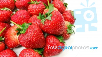 Fresh Strawberry Stock Photo