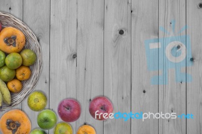 Fruit And Vegetable Stock Photo