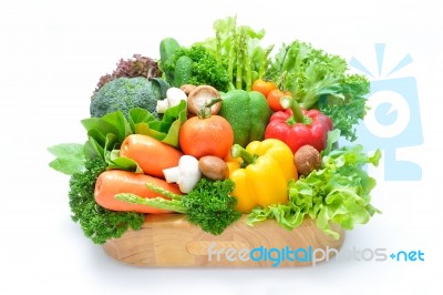 Fruits And Vegetables Stock Photo