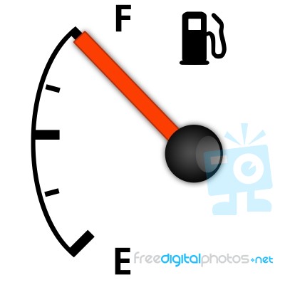 Full Tank Stock Image