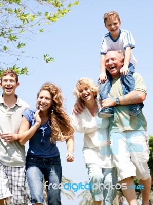 Fun Time, Outdoors Stock Photo