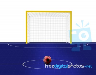 Futsal Stadium Stock Image