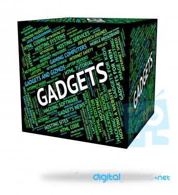 Gadgets Word Meaning Mod Con And Device Stock Image