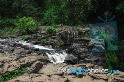 Gardners Falls In Maleny, Sunshine Coast Stock Photo