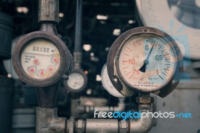 Gauge Stock Photo