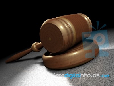Gavel Stock Image