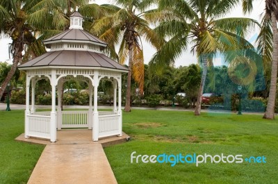 Gazebo Stock Photo