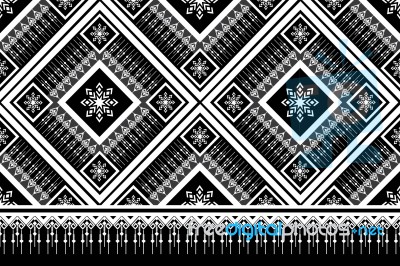 Geometric Ethnic Pattern Stock Image