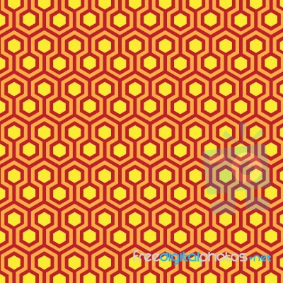 Geometric Patterns Honeycomb Stock Image