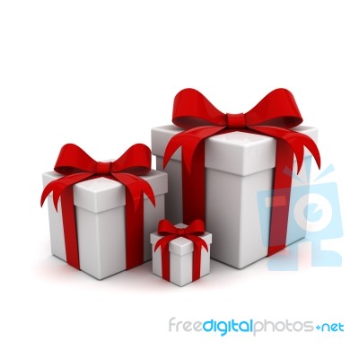 Gift Boxes Stock Image