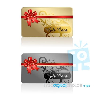 Gift Card Stock Image