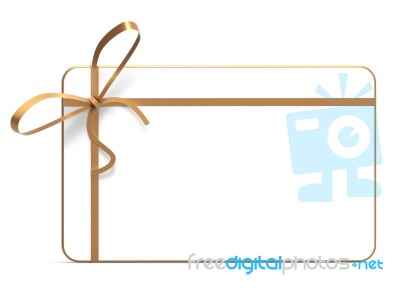 Gift Tag Represents Greeting Card And Copyspace Stock Image