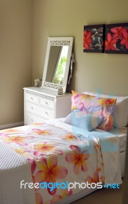 Girls Bedroom Stock Photo