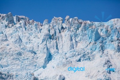 Glacier Face Stock Photo