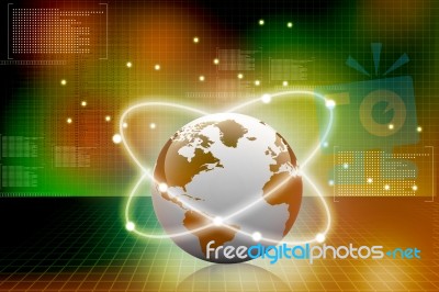 Global Connections Stock Image Global Connections Stock Image