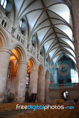 Gloucester Cathedral Stock Photo