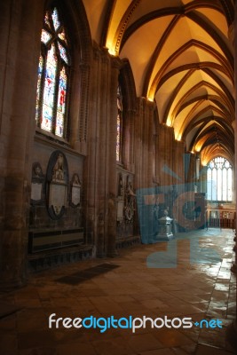 Gloucester Cathedral Stock Photo