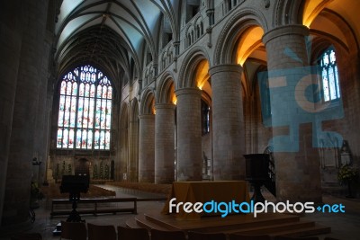 Gloucester Cathedral Stock Photo