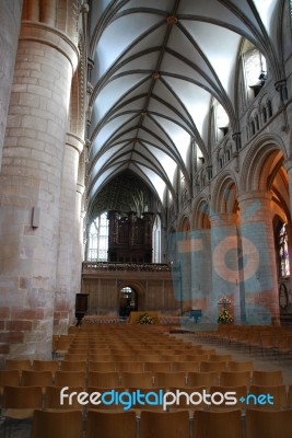Gloucester Cathedral Stock Photo