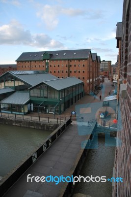 Gloucester Docks Stock Photo