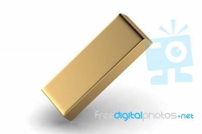 Gold Bar Stock Image