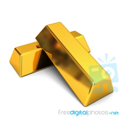 Gold Bars Stock Image