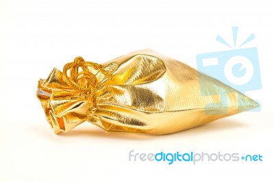 Golden Bag Stock Photo Golden Bag Stock Photo