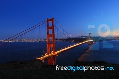 Golden Gate Bridge Stock Photo