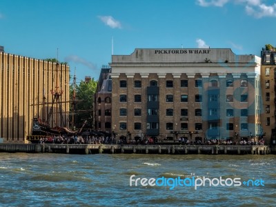 Golden Hind London Stock Photo