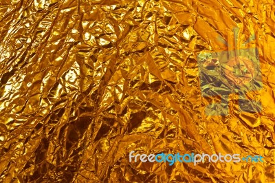 Golden Texture Stock Photo