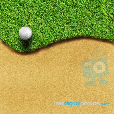 Golf Backgorund Stock Photo