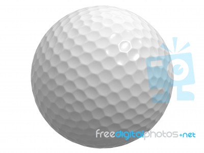Golf Ball Stock Image