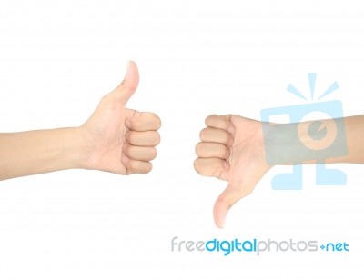 Good And Bad Stock Photo