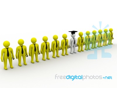 Graduation Concept Stock Image