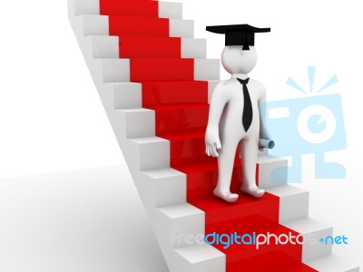 Graduation Concept Stock Image