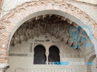 Granada, Andalucia/spain - May 7 : Moorish Architecture In Centr… Stock Photo