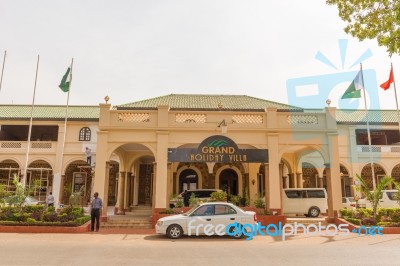 Grand Holiday Villa Hotel In Khartoum, Sudan Stock Photo