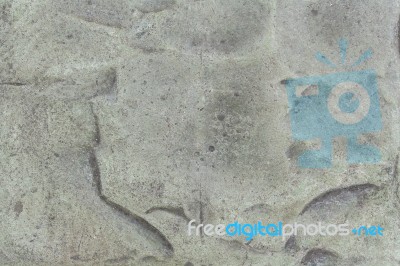 Gray Old Stone Wall Background Or Texture Stock Photo