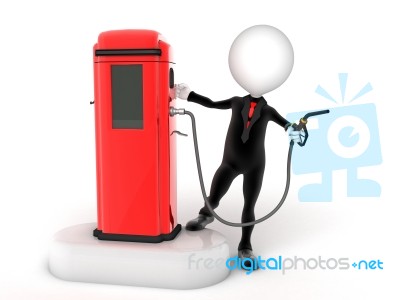 Great Gas Offer Stock Image